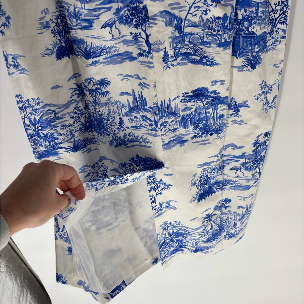 Ann Taylor Blue and White Dress - Picture 9 of 13